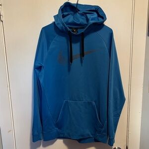 Nike Azure Hoodie with Charcoal Logo